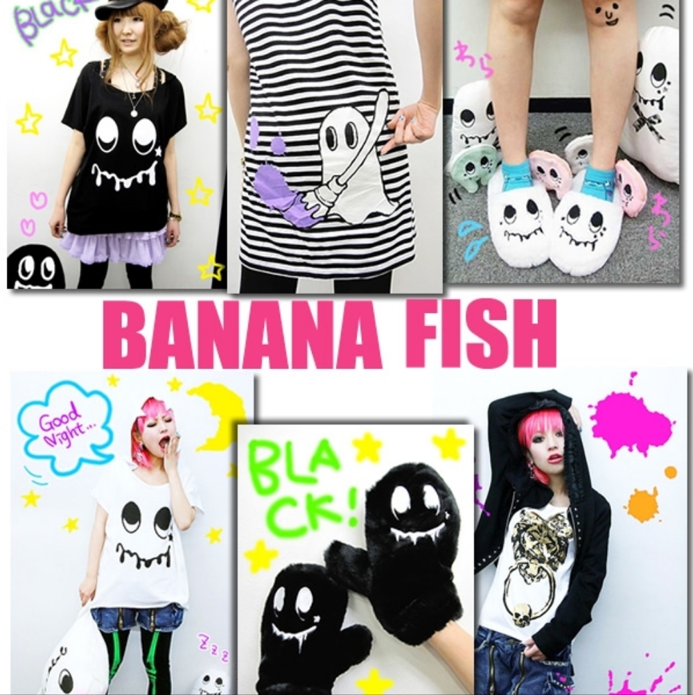 Banana Fish Tokyo Harajuku-Based Fashion Brand Top 🌟 RARE 🌟 - Picture 9 of 11